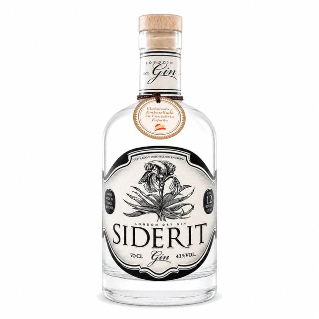 GIN SIDERIT LONDON DRY GIN 43% 0,7L