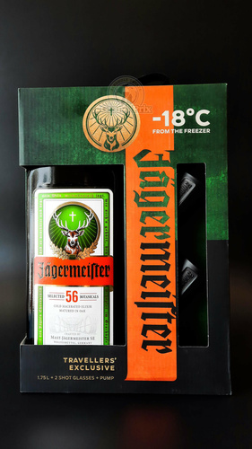 LIKIER JAGERMEISTER 35%  1,75L PUMP PACK
