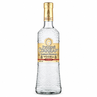 RUSSKIJ STANDARD GOLD 40% 1L  ( po sprzedaży produkt wycofany)