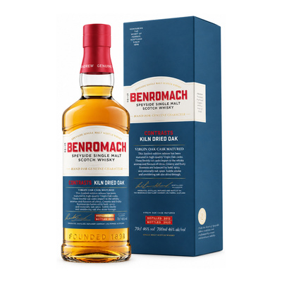 Whisky Benromach Virgin Oak Kiln Dried 2012 Speyside SM 46% 0,7 L