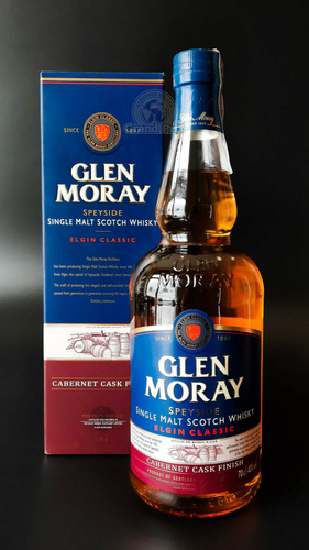 WHISKY GLEN MORAY CABERNET CASK 40% 0,7L