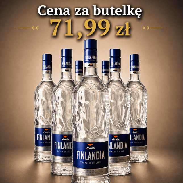 Wódka FINLANDIA 40% 1l NRF 6 butelek