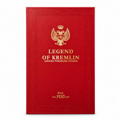 LEGEND OF KREMLIN BOOK RED  40%  0,7L