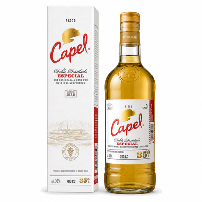 BRANDY PISCO CAPEL ESPECIAL 35% 0,7L