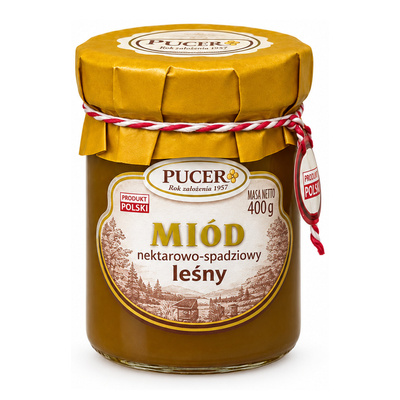 MIÓD PUCER LEŚNY 400g