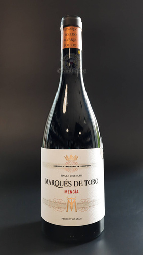 WINO MARQUES DE TORO MENCIA VINO DE LA TIERRA DE CASTILLA Y LEON 0.75L