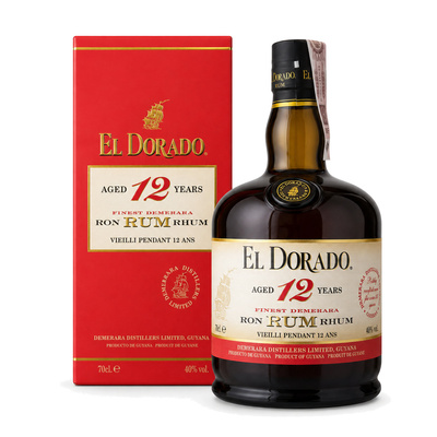 RUM EL DORADO 12YO 40% 0,7L