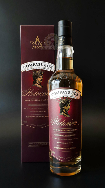 COMPASS BOX HEDONISM VATTED 43%  0,7L