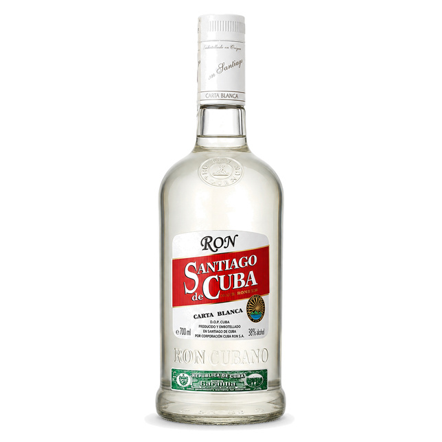 RUM SANTIAGO DE CUBA CARTA BLANCA 38% 0,7L
