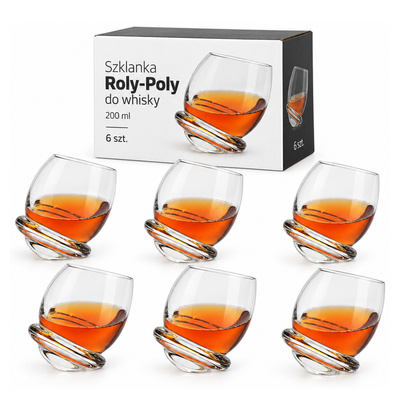 Szklanka Roly-Poly do whisky 200 ml 6 szt