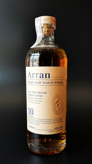 WHISKY ARRAN  10YO  46%  0,7L