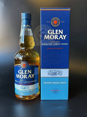 WHISKY GLEN MORAY PEATED  40%  0,7L