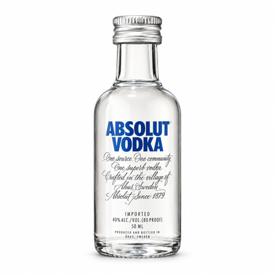 Mini WÓDKA ABSOLUT BLUE 40% 50ML