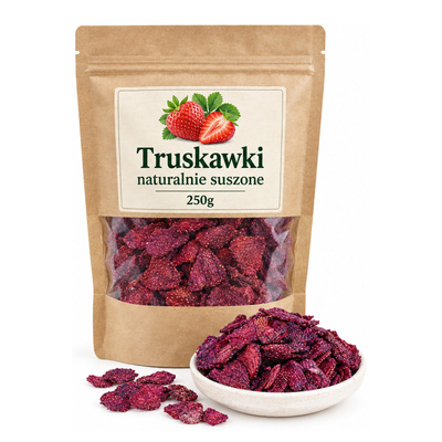 Truskawki naturalnie suszone 250g