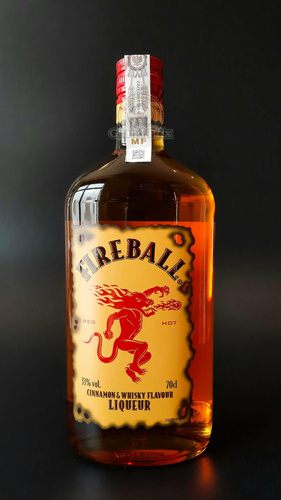 LIKIER FIREBALL CINNAMON WHISKY 33% 0,7L