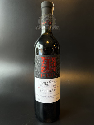 Wino Iveria Wine Saperavi Red dry 12% 0,75