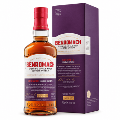 Whisky Benromach Wood Finish Bordeaux Chateau Cissac 2011 Speyside SM 46% 0,7 L