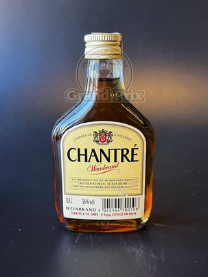 Mini. BRANDY CHANTRE WEINBRAND 36% 0,1L