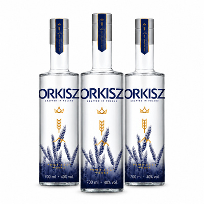 WÓDKA ORKISZ 40% 0,7L - 3 butelki