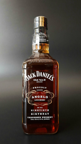 AMERICAN WHISKEY JACK DANIEL'S ANGELO LUCCHESI EDITION  45%  0,75L