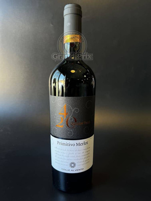 WINO PRIMITIVO MERLOT QUATRO VENTI 4/20 PUGLIA IGP 0,75L