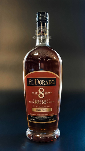 RUM EL DORADO 8YO  40%  0,7L