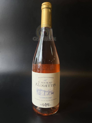 Wino Chateau Alouettes Rose Costieres de Nimes AOP 0,75 L