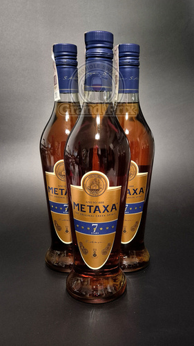 Brandy METAXA 7yo 40% 0,7l 3 butelki