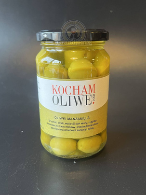 Oliwki zielone Manzanilla z pestką  370 g