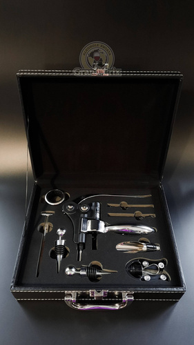 Zestaw akcesoriów do wina 9 elementów