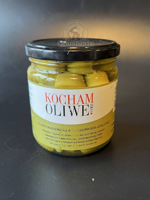 Oliwki Manzanilla nadziewane ogórkiem 370 g