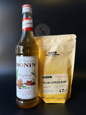 Colombia Medellin KAWA ETNO 1,0 KG + Monin syrop barmański piernikowy 0,7l