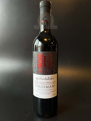Wino Pirosmani Red semi dry 12% 0,75