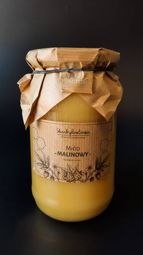 Miód z Roztocza Malinowy - 1000g