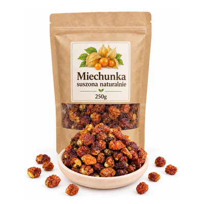 Miechunka suszona naturalnie 250g