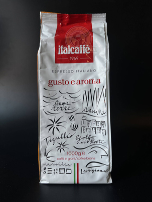 Kawa ziarnista Italcaffe Espresso Italiano Gusto e Aroma 1kg