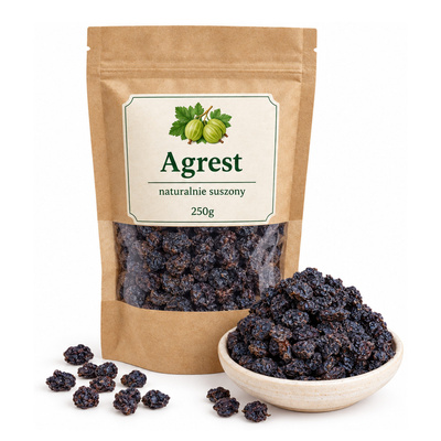 Agrest naturalnie suszony 250g