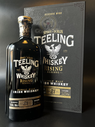 Whisky Teeling Rising Reserve 21 Years + GB 46% 0,7l    