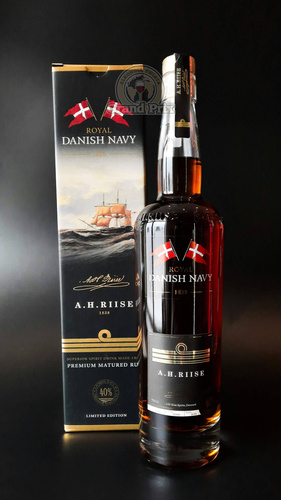 A.H. RIISE ROYAL DANISH NAVY 40%  0,7L