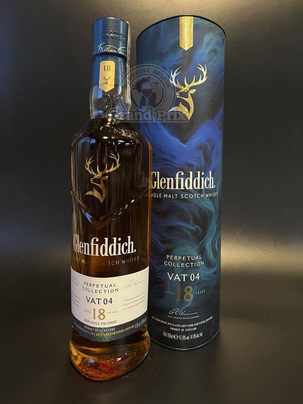 Whisky Glenfiddich Perpetual Collection 18 Years Vat 4 + GB 0,7L
