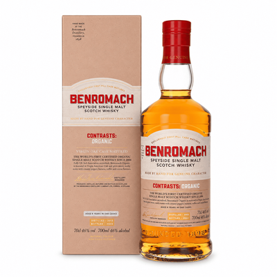 Whisky Benromach Organic 2013 Speyside SM 46% 0,7 L