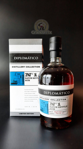 RUM DIPLOMATICO DISTILLERY COLLECTION NO.1 BATCH KETTLE  47%  0,7L