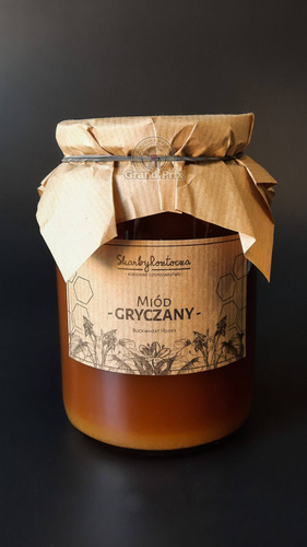 Miód z Roztocza Gryczany - 1000g