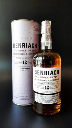 WHISKY BENRIACH 12YO THE SMOKY TWELVE  46% 0,7L