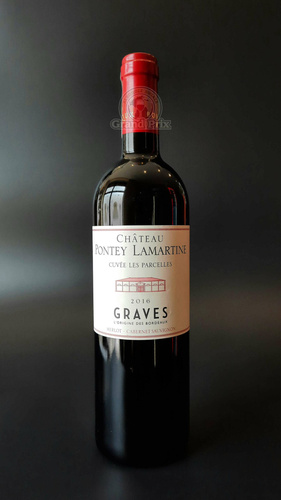 WINO CHATEAU PONTEY LAMARTINE - CUVEE LES PARCELLES GRAVES 2016 13% 0,75L
