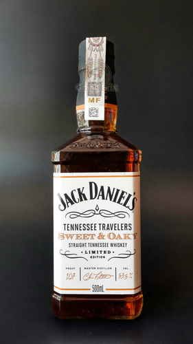 AMERICAN WHISKEY JACK DANIEL'S TRAVELERS SWEET &amp; OAKY 53,5% 0,5L