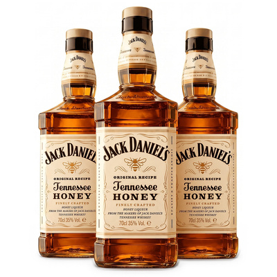 Whisky Jack Daniels 0,7l  honey 3 butelki