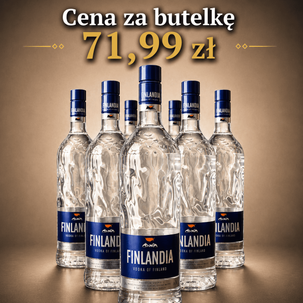 Wódka FINLANDIA 40% 1l NRF 6 butelek