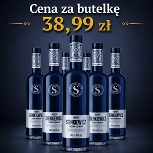 Wódka Sienkiewicz 0,5l 6 butelek