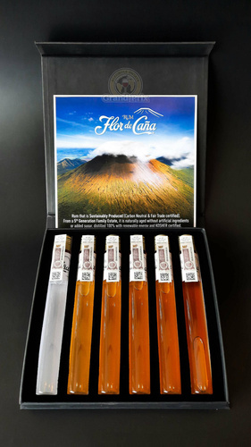 FLOR DE CANA TASTING SET (6*25ML)(4yo;5yo;7yo;12yo;18yo;25yo) 39,58% 0,15L